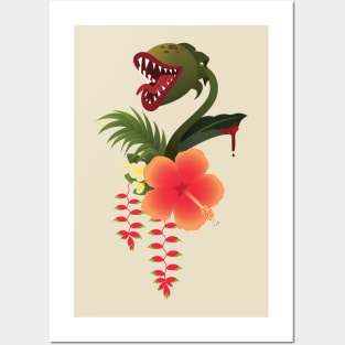 Monster Plant Posters and Art